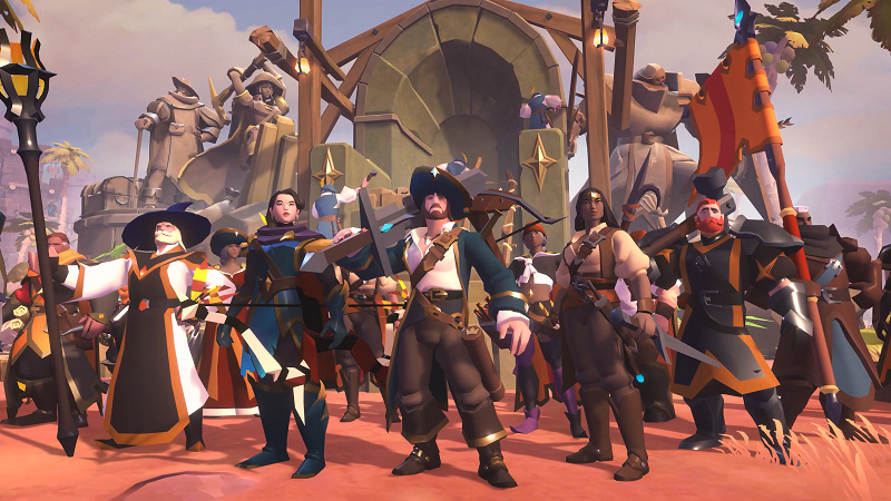 Albion Online solo PvP encounter in a corrupted dungeon